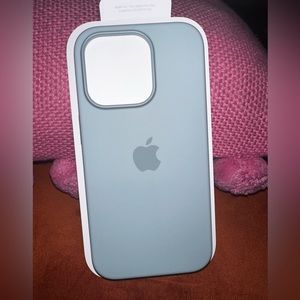 Apple iPhone 14 Pro Silicone Case with MagSafe - Succulent - NEVER USED 💚🩵